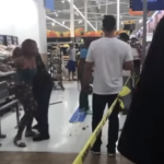 不听话，被撂倒！女子在超市违反公共秩序，被下班警察治服
