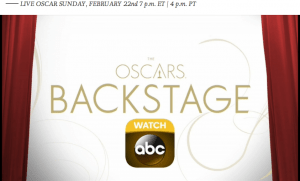 Oscar Back stage1