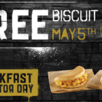 Taco Bell 請你吃Sausage或Bacon Biscuit Taco (5/5 Only)