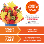 Edible Arrangements免費Fruit Salad！（7/29 Only）