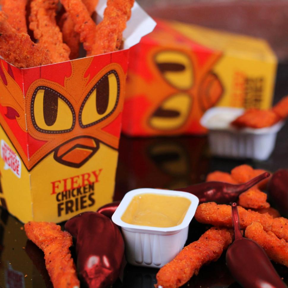 Burger King 推出Fiery Chicken Fries，愛辣者必試阿！