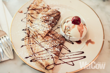 Crepe with Banana Foster 1