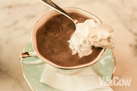 Milk Hot Chocolate with Hazelnut