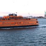 纽约登上 Staten Island 免费渡轮 – 海上观看自由女神与曼哈顿纽泽西景色