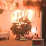 [有影片] 5秒著火、30秒燒光! 聖誕樹竟成家庭另一火災危機源頭?