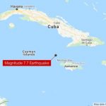 7.7級地震襲擊了牙買加海岸，遠至邁阿密