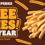 Burger King 新優惠  Royal Perks 會員可享整年免費炸薯