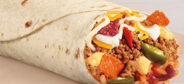 Taco Bell 推出新品 Cheesy Double Beef Burritos 雙倍牛肉芝士卷餅