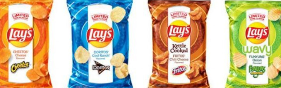 零食大作戰   Lay’s 添加其它零食品牌招牌風味薯片系列
