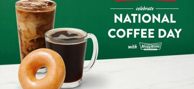 National Coffee Day, Krispy Kreme 將贈送免費咖啡和甜甜圈