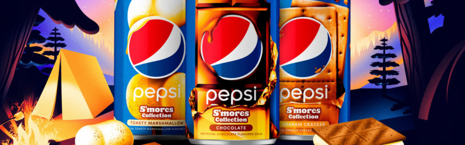 Pepsi 推出以烤棉花糖爲靈感的限量版 S’mores 系列飲料