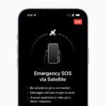 Apple 衛星 SOS 服務美加搶先推出  沒有網絡也能打緊急電話