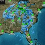 感恩節假期遇暴風雨 全美逾4000航班延誤
