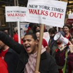 紐約時報拒加薪 逾千員工罷工24小時逾40年首見
