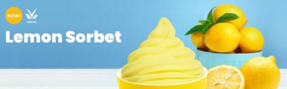 Yogurtland 上架全新 Lemon Sorbet 檸檬雪葩口味雪糕，還有線上專供的 Strawberry Lemonade Cup 草莓檸檬杯