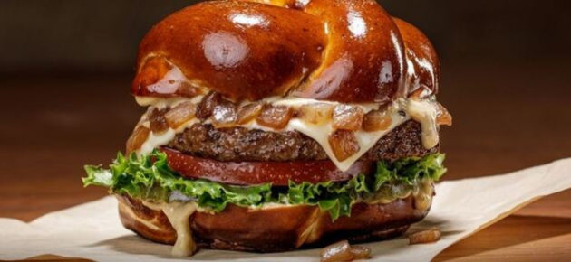 Habit Burger Grill 推出全新 Pretzel Pub Charburger 椒餅吧炭燒漢堡