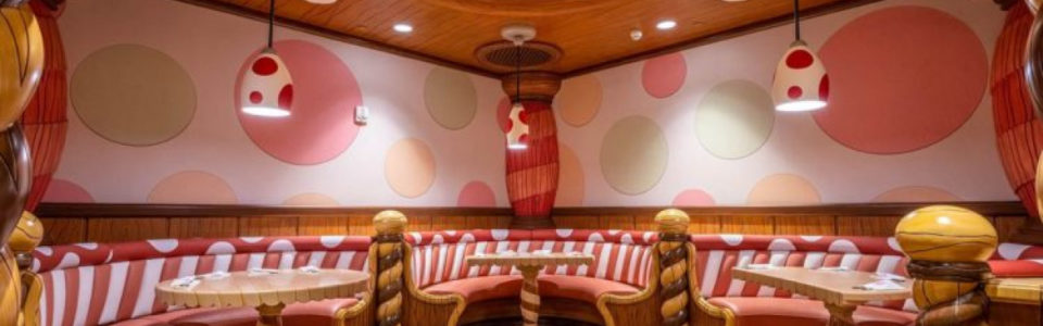 【 新店搶先看 】環球影城 Super Nintendo World 開業在即  Toadstool Cafe 蘑菇餐廳搶先看（上 餐廳篇）