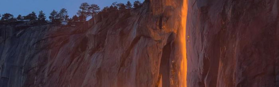 準備好了嗎？ Yosemite 一年一度的火焰瀑布景象就要來啦