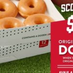 Krispy Kreme 在 Super Bowl 週末推出買一盒甜甜圈第二盒$2優惠活動