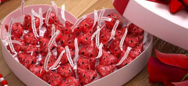 Hershey 爲情人節推出流心草莓 Kisses 等節日主題巧克力