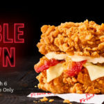 KFC 限時迴歸 Double Down Sandwich 雙面炸雞堡 還有全新的 Bacon & Cheese Chicken Sandwich 培根芝士炸雞堡