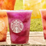 Starbucks 推出新品 frozen lemonade drinks 果汁檸檬凍飲系列