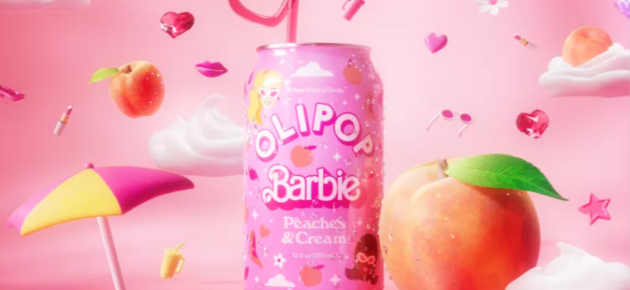 Olipop推出以芭比為靈感的汽水，銷售量好到居然超過了雞蛋!!