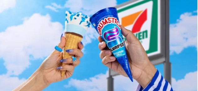 迎接夏天，Drumstick 和 7-Eleven 推出全新冰淇淋甜筒