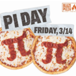 Happy Pi Day（圓周率 π 日）今日Pizza 推出優惠折扣🤩