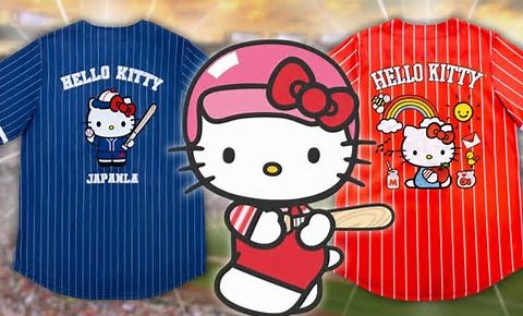 三麗鷗(Sanrio)為美國粉絲推出全新 Hello Kitty 棒球系列⚾