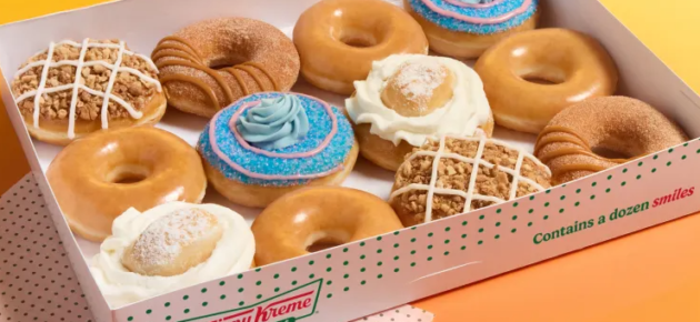 Krispy Kreme 秋季新品甜甜圈藏著滿滿的懷舊口味🍩