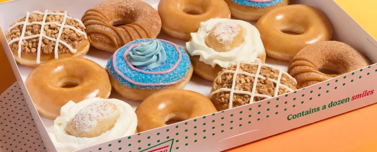 Krispy Kreme 秋季新品甜甜圈藏著滿滿的懷舊口味🍩