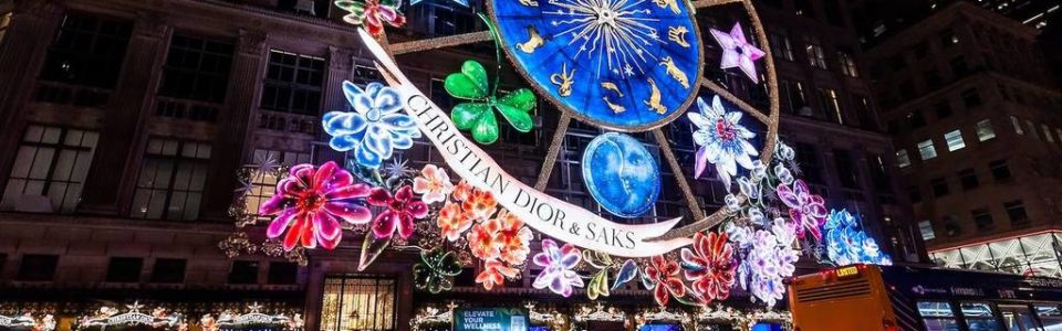 Saks Fifth Avenue 節日燈光秀將於下個月回歸(11/24)🤩