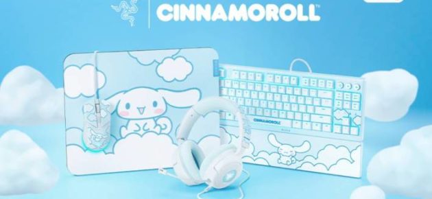Razer 推出全新肉桂捲狗（Cinnamoroll）鍵盤、耳機與滑鼠🤩